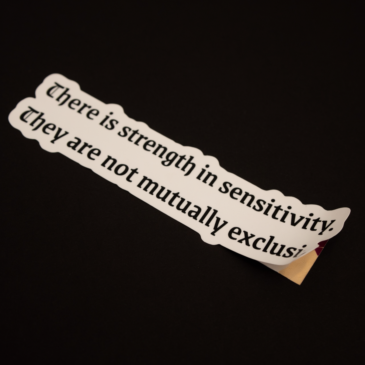 Strength in Sensitivity Sticker