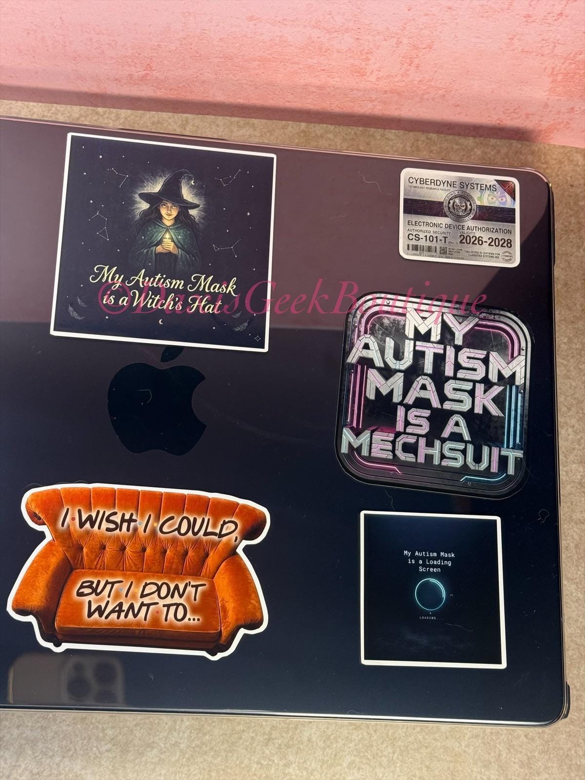 Sitcom Stickers Funny Laptop, Vinyl Stickers.