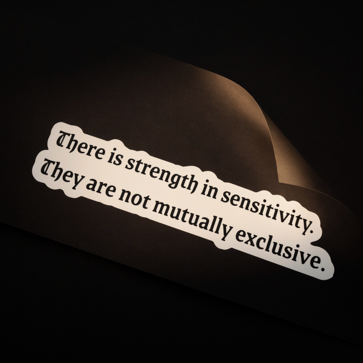 Strength in Sensitivity Sticker