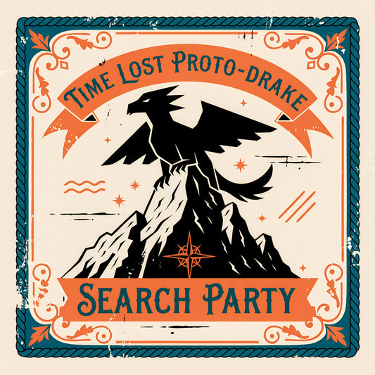 MMO RPG Mount Hunting, Dragon, Laptop Vinyl Sticker Decal