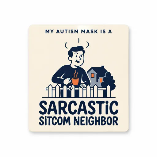 My Autism Mask is a Sarcastic Sitcom Neighbor